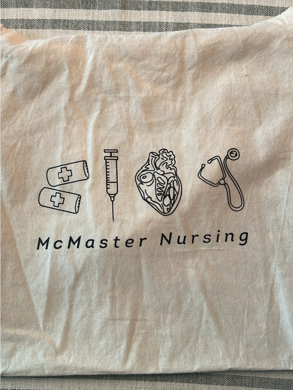 McMaster Nursing Tote Bag